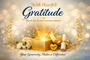 Donor appreciation 2025-2026